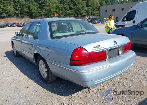 2003 Mercury Grand Marquis Ls из США, поврежденный, VIN 2MEFM75W43X606894